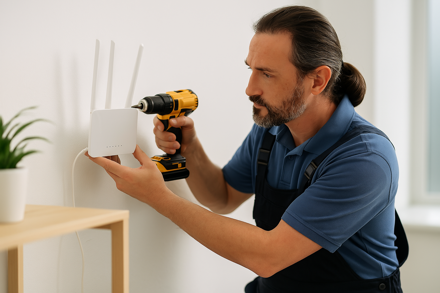 Bild Internet Installation